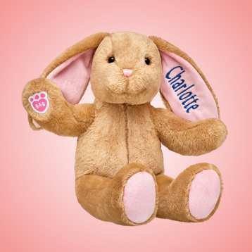 Embroidered Bunny Bear